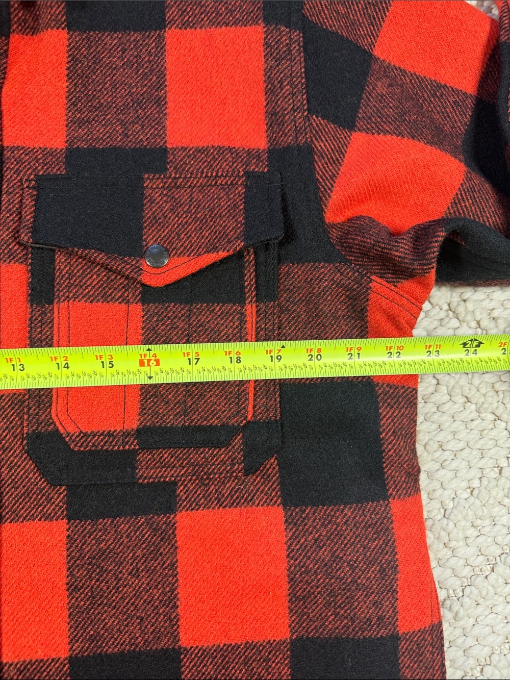 Filson Mackinaw Lined Shirt Jac Size small - Picture 6 of 7